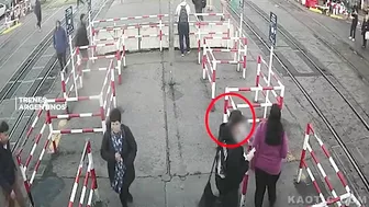 Near Miss: Man Hit By Train In Argentina