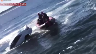 Coast Guard Rescues Man From Sinking Car In Florida