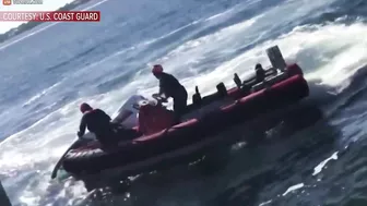 Coast Guard Rescues Man From Sinking Car In Florida