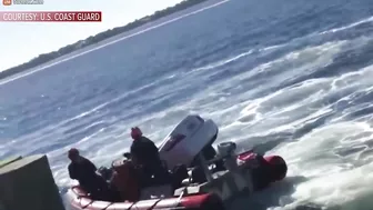Coast Guard Rescues Man From Sinking Car In Florida