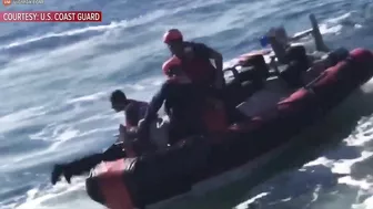 Coast Guard Rescues Man From Sinking Car In Florida