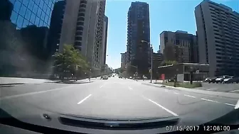 Cyclist Hit By Car After Running Red Light