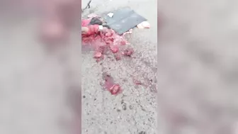 Bicyclist Splashed