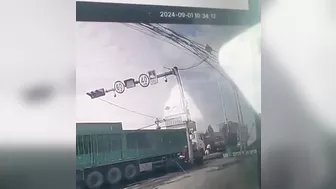 Bicyclist Hit By Truck