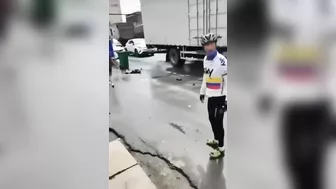 Bicyclist Hit By Truck