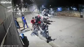 Fatal Head-on Motorcycle Crash In Brazil