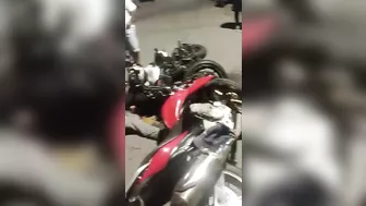 Fatal Head-on Motorcycle Crash In Brazil