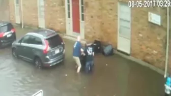 Drowning Disabled Man Rescued By Brave Stranger
