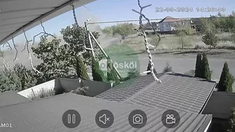 The Driver Had An Accident And Went Into Orbit