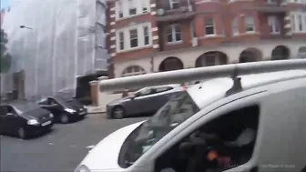 Driver Hits Cyclist On Wrong Side Of Road
