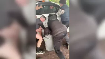 Man's Calf Was Injured By Car Door While Driving