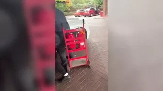 Man's Calf Was Injured By Car Door While Driving