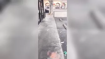 That Guy Was Walking Around Bleeding.