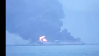 Iranian Oil Tanker Explosion: 32 Crew Members Feared Missing