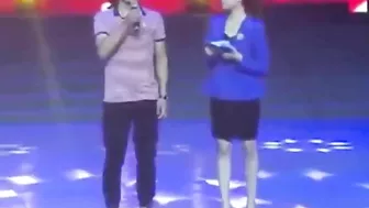 Female Host Fainted During Live Broadcast