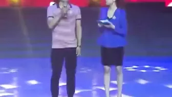 Female Host Fainted During Live Broadcast