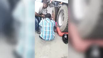 Haitian Woman Survives Being Crushed By Truck
