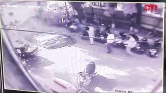 Heavy Truck Swallowed After Landslide