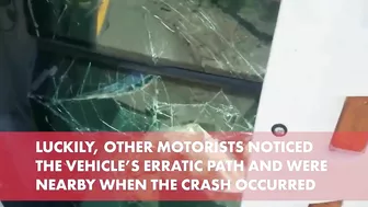 Hero Driver Takes Action After A Crazy Truck Accident