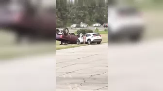 Run Away After Being Hit By Naked Man