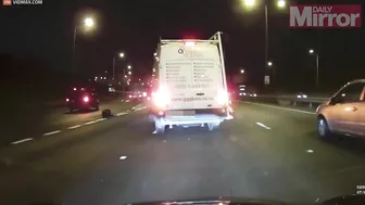 Horrific Crash Sends Motorcyclist Flying Into The Air