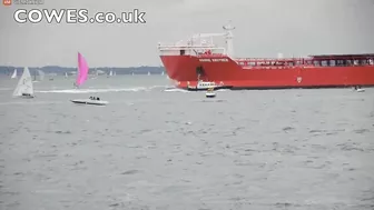 Sailing Idiot Nearly Killed By Giant Oil Tanker