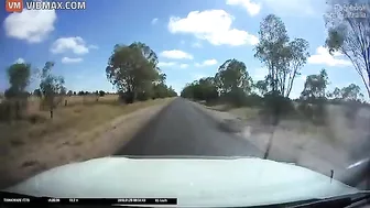 The Driver Lost Control After Trying To Overtake