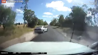 The Driver Lost Control After Trying To Overtake