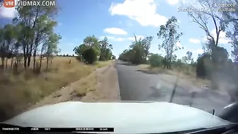The Driver Lost Control After Trying To Overtake