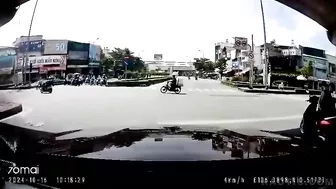 A Moped Driver Died On The Spot In Vietnam