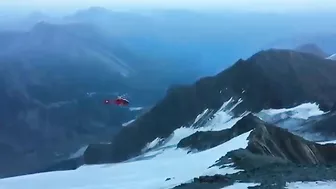 Dramatic Footage Of Rescue Helicopter Crashing During Rescue Operation