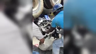 Motorcyclist Suffers Serious Leg Injuries After Crashing Under Truck