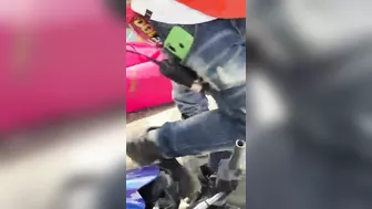 Motorcyclist Suffers Serious Leg Injuries After Crashing Under Truck