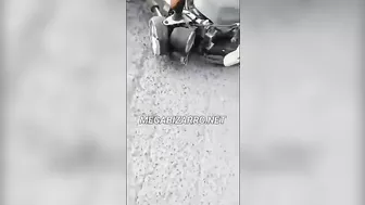 Man's Body Destroyed By Truck