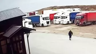 Man Tried To Stop Truck With His Hands But Was Crushed To Death