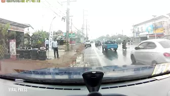 Cable Explodes Into Fireball, Man Escapes Death