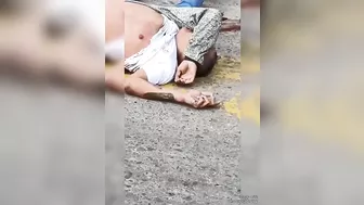 Man Stabbed By Bus, Shoes Stolen