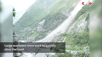 Massive Landslide Paralyzes China's Transportation