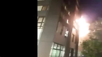 Shortly After The Fire On The Fourth Floor Of Grenfell Tower