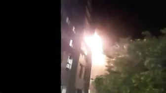 Shortly After The Fire On The Fourth Floor Of Grenfell Tower