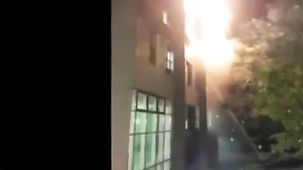 Shortly After The Fire On The Fourth Floor Of Grenfell Tower