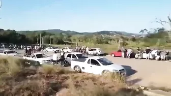 Motorcycle Racing Gone Wrong