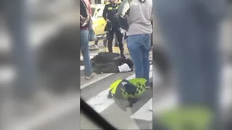 Motorcycle Police Officer Killed In Taxi Accident