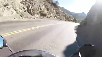 Motorcyclist Nearly Dies When Car Loses Control