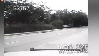 Highway Police Officer On Duty Experiences Shock Of His Life When Plane Crashes