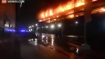 New Footage Shows Devastation Caused By Liverpool Car Park Fire