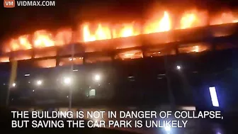 New Footage Shows Devastation Caused By Liverpool Car Park Fire