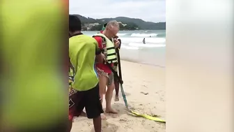 Nightmare Moment: Happy Paragliding Pensioner Falls 30 Metres