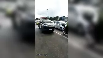 Old Woman Hit By Truck