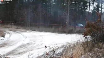 Spectator Thrown Into The Air By Rally Car